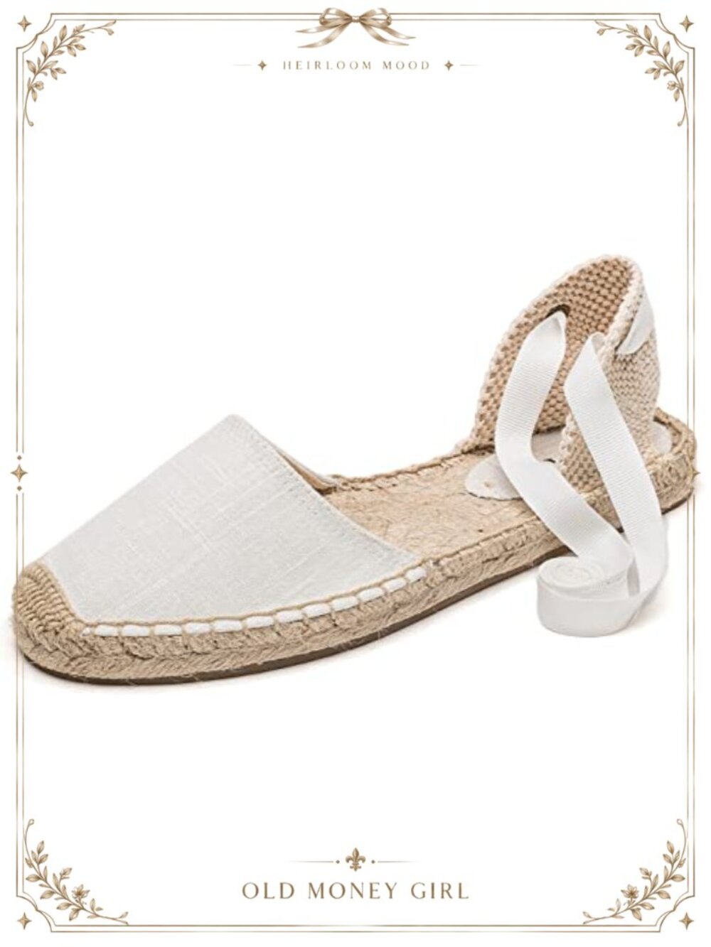 Womens Platform Wedge Espadrille Sandals Lace Up Ankle Wrap Closed Toe Heel